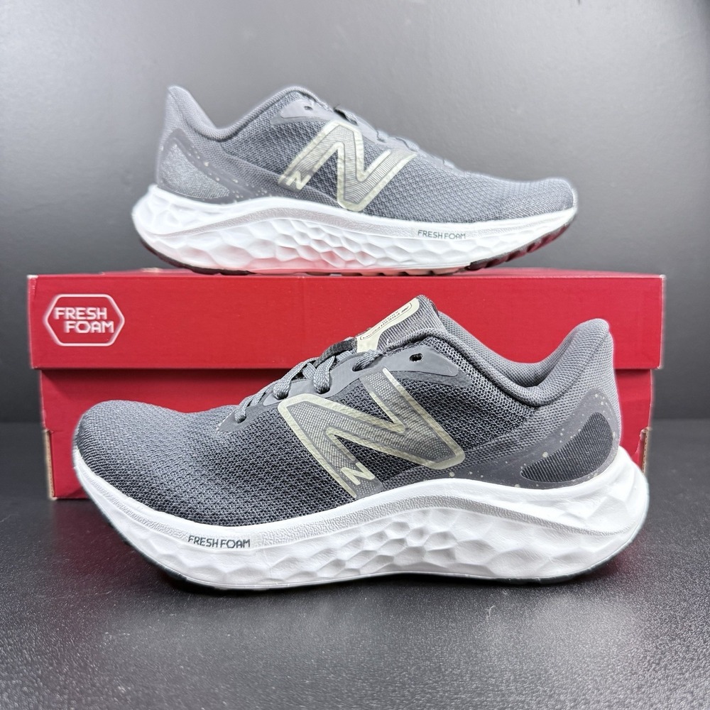 NEW BALANCE Fresh Foam Arishi V4 WARISCM4 Running Shoes Women's Size 5‎ B Gray
